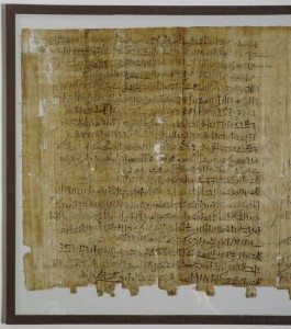 Papyrus Salt 124, BM 10055. Copyright Trustees of the British Museum, London