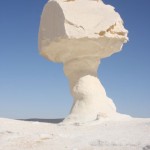 Formations in the White Desert.  Photograph by Andrea Byrnes