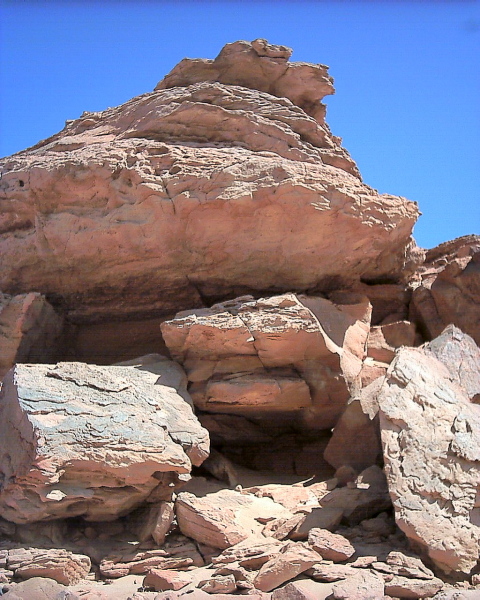 Figure 1. Hans Winkler Site 21 - The "Pophis" rock shelter